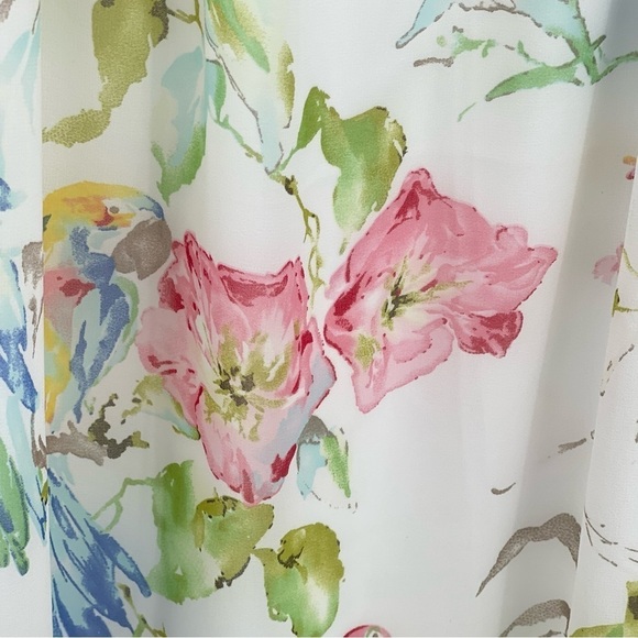 Tommy Bahama Weekend Escape Maxi Skirt Womens Size Medium Floral birds NWT - Picture 10 of 13